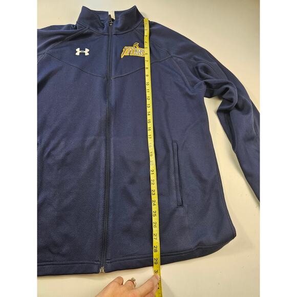 Under armour Tennessee Titans size large L full zip game day jacket Mens EUC - Picture 6 of 7